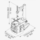 Corghi | Service Pro 124 Electric Swing Arm Tire Changer