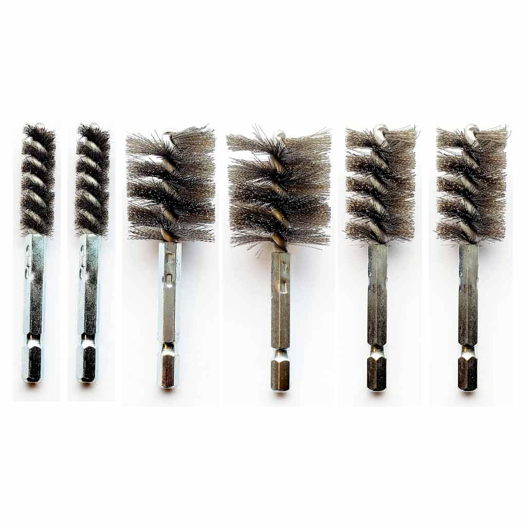 COUNTERACT, Brush Head, 1 3/4 in Bristle Lg, Stud Tool Kit with
