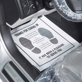 Dell Corning | Floor-Mate 17″ x 22″ Coated Paper Floor Mat (20-003)