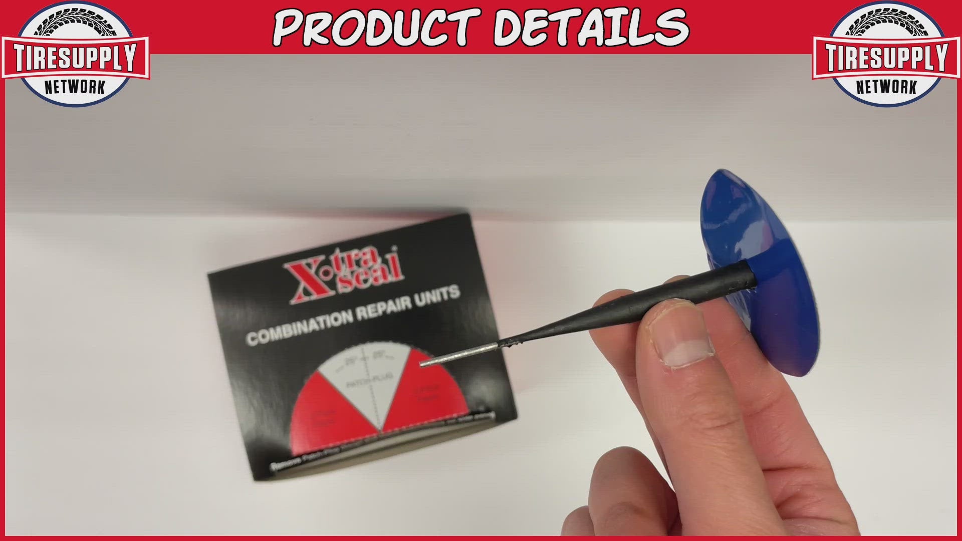 Xtra Seal | Lead-Wire Patch / Plug Combo 1/4″ (13-673