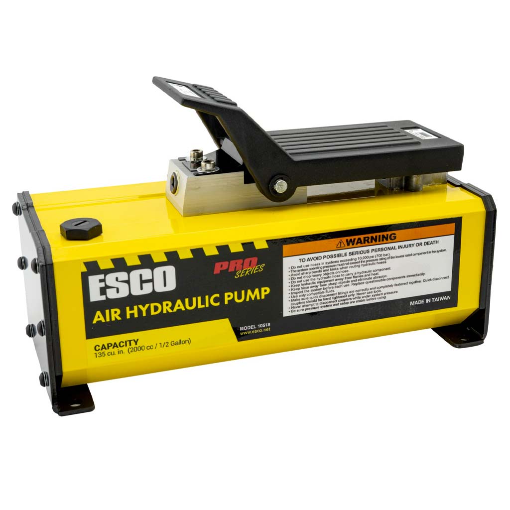 ESCO | Euro Style Bead Breaker Kit with 1/2 Gallon Hydraulic Air Pump (10228)