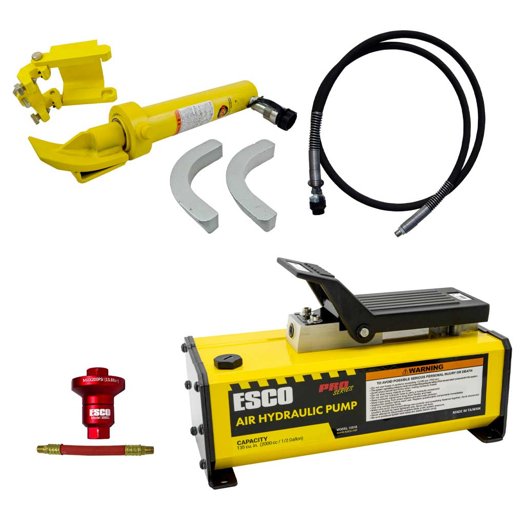 ESCO 10229 Talon Bead Breaker Kit with 1/2 Gallon Hydraulic Air Pump