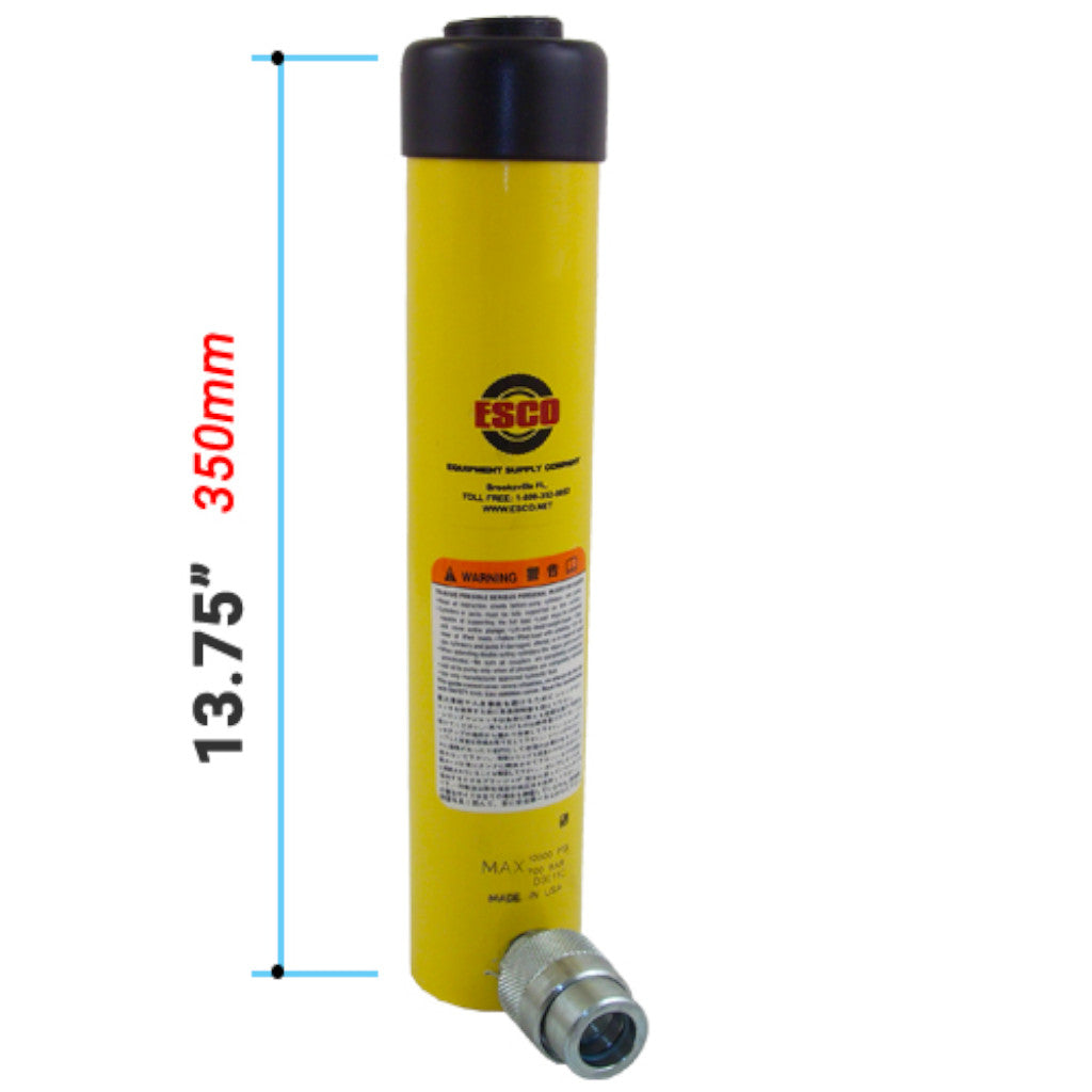 ESCO | 10 Ton Hydraulic Ram Cylinder with 10″ Stroke (10305)