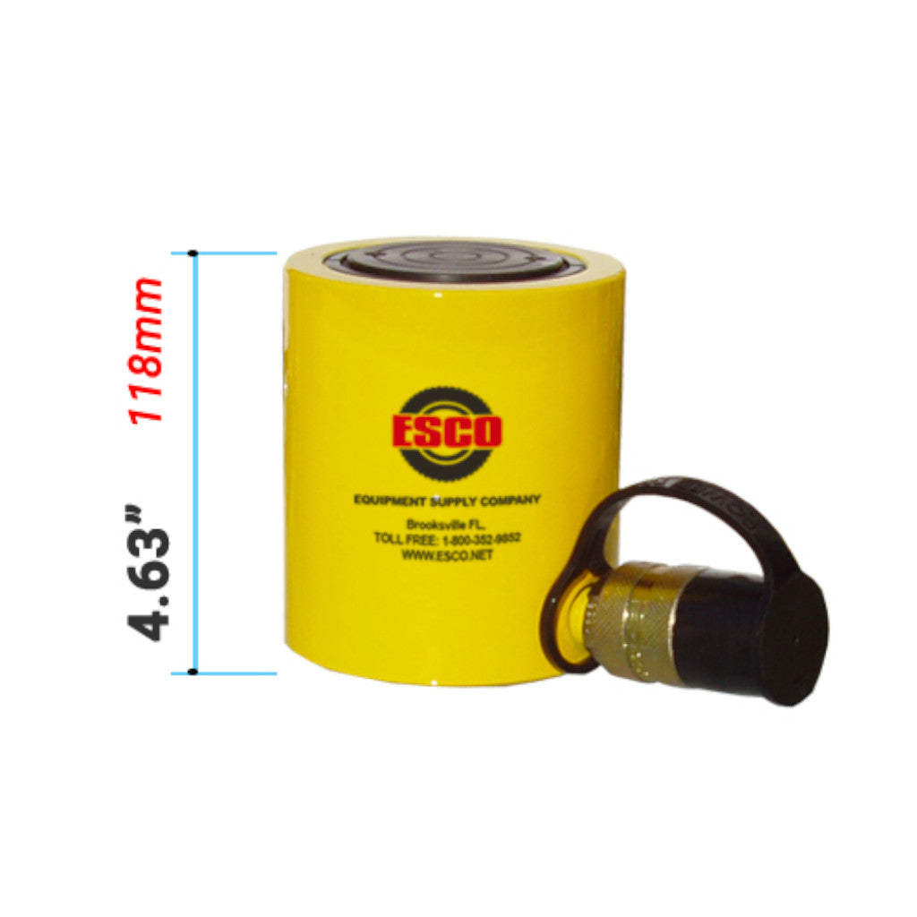 ESCO | 30 Ton Hydraulic Ram Cylinder with 2.44″ Stroke (10306)