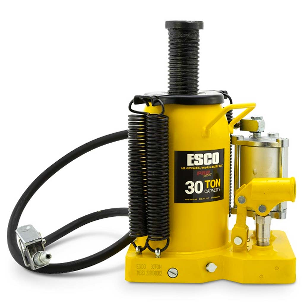 ESCO 10383 Pro Series 30 Ton Air Hydraulic Bottle Jack