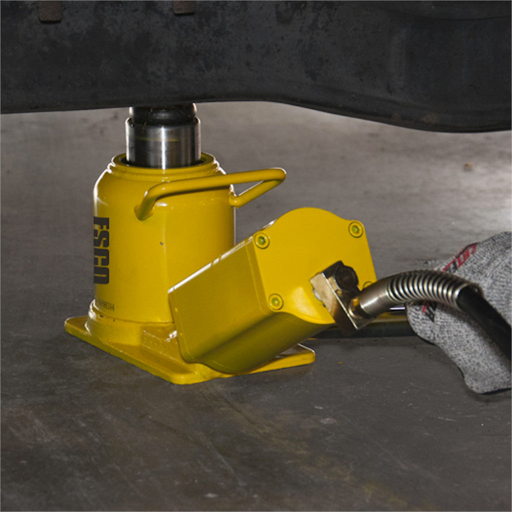ESCO 10399 Yellow Jackit 20 Ton Air Hydraulic Shorty Bottle Jack