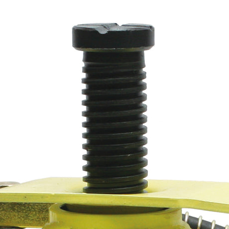 ESCO 10446 yellow jackit 20 ton air manual bottle jack with welded base.