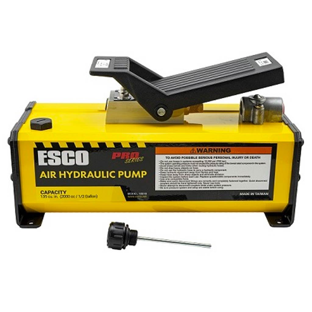 ESCO 10518 Pro Series 1/2 Gallon Air Hydraulic Pump