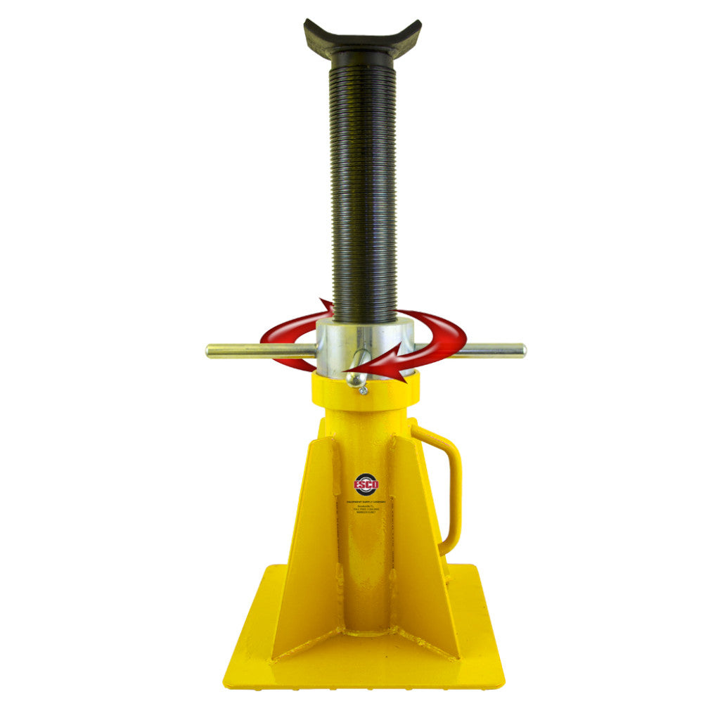 ESCO 10803 20 Ton Screw Style Tall Jack Stand | Tire Supply Network