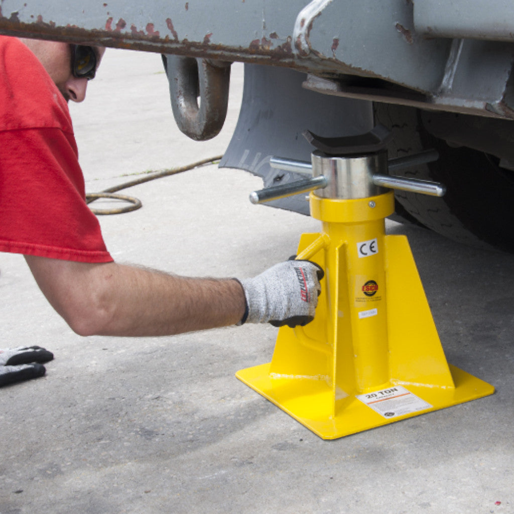 ESCO 10803 20 Ton Screw Style Tall Jack Stand | Tire Supply Network