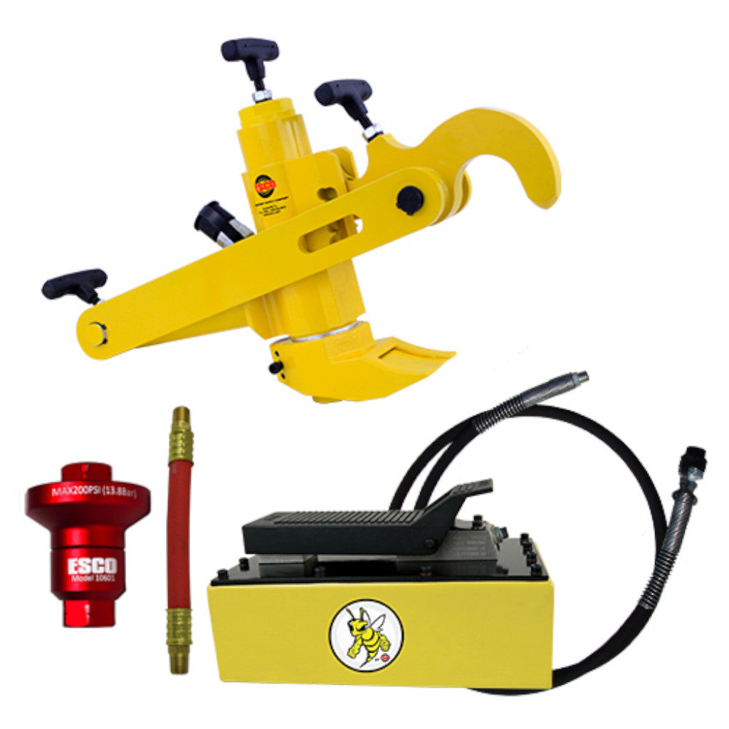 ESCO 10847 Euro Style Bead Breaker Kit with Yellow Jackit 5 Quart Metal Pump