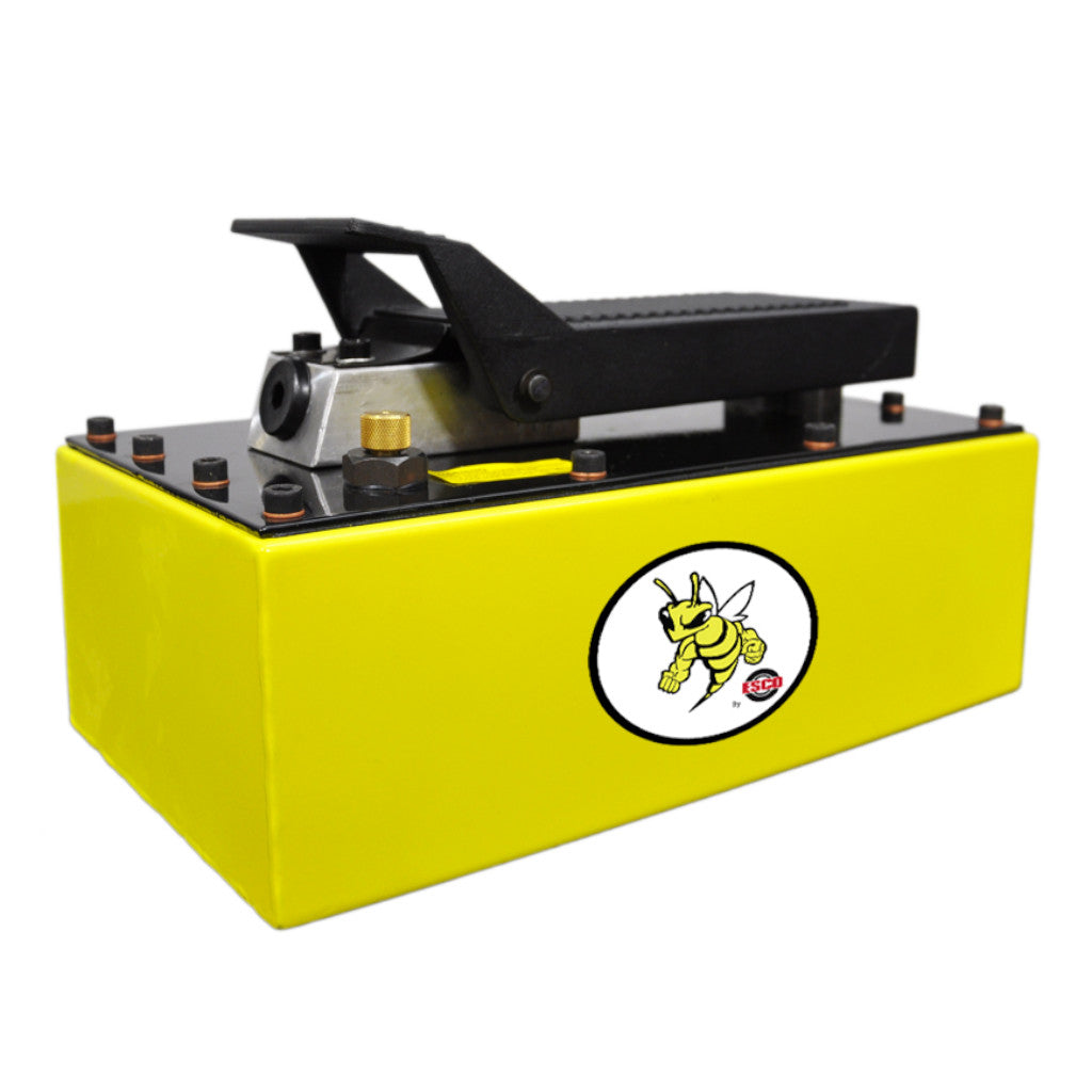 ESCO | Yellow Jackit 5 Quart Metal Reservoir Air Hydraulic Pump (10877)