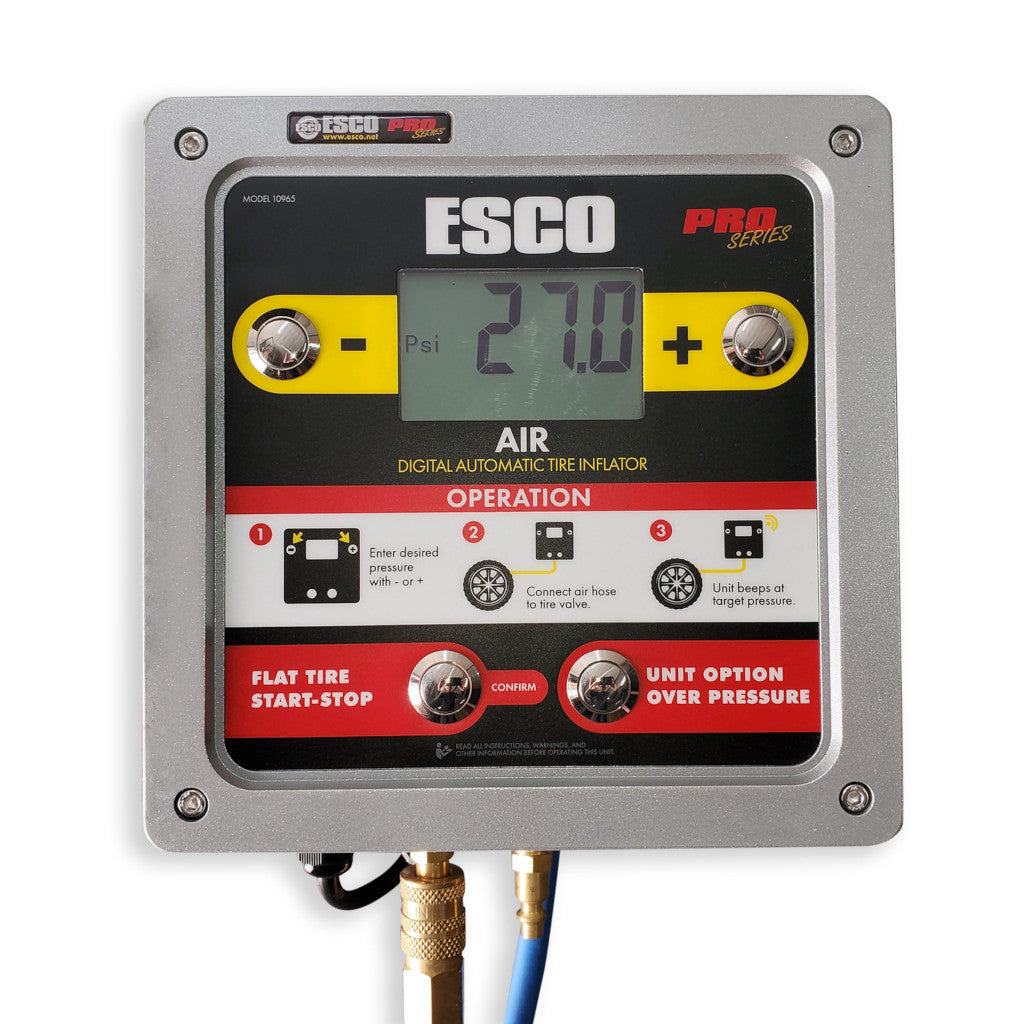 ESCO | K Aluminum Wall Mounted Automatic Digital 4-Way Tire Inflator (10965)