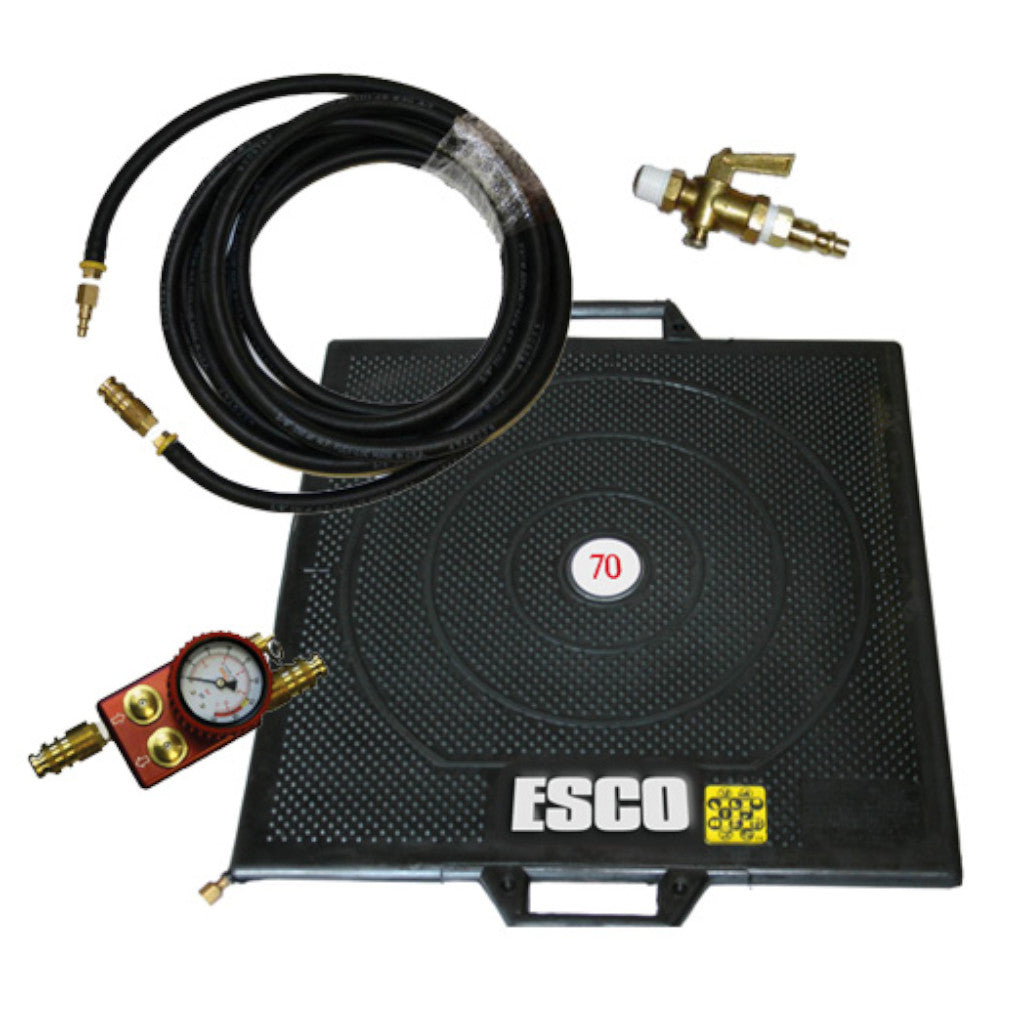 ESCO 12113K 70 Ton Air Bag Jack Kit with Hose, Control Valve, and Fittings
