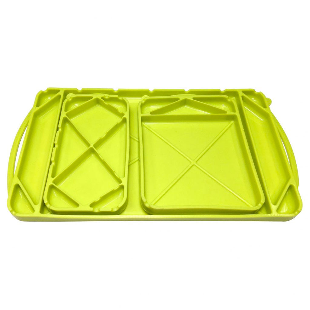 ESCO | GeckoGrip Flexible Silicone Tray 3-Pack with Small, Medium, & Large Trays (80105)