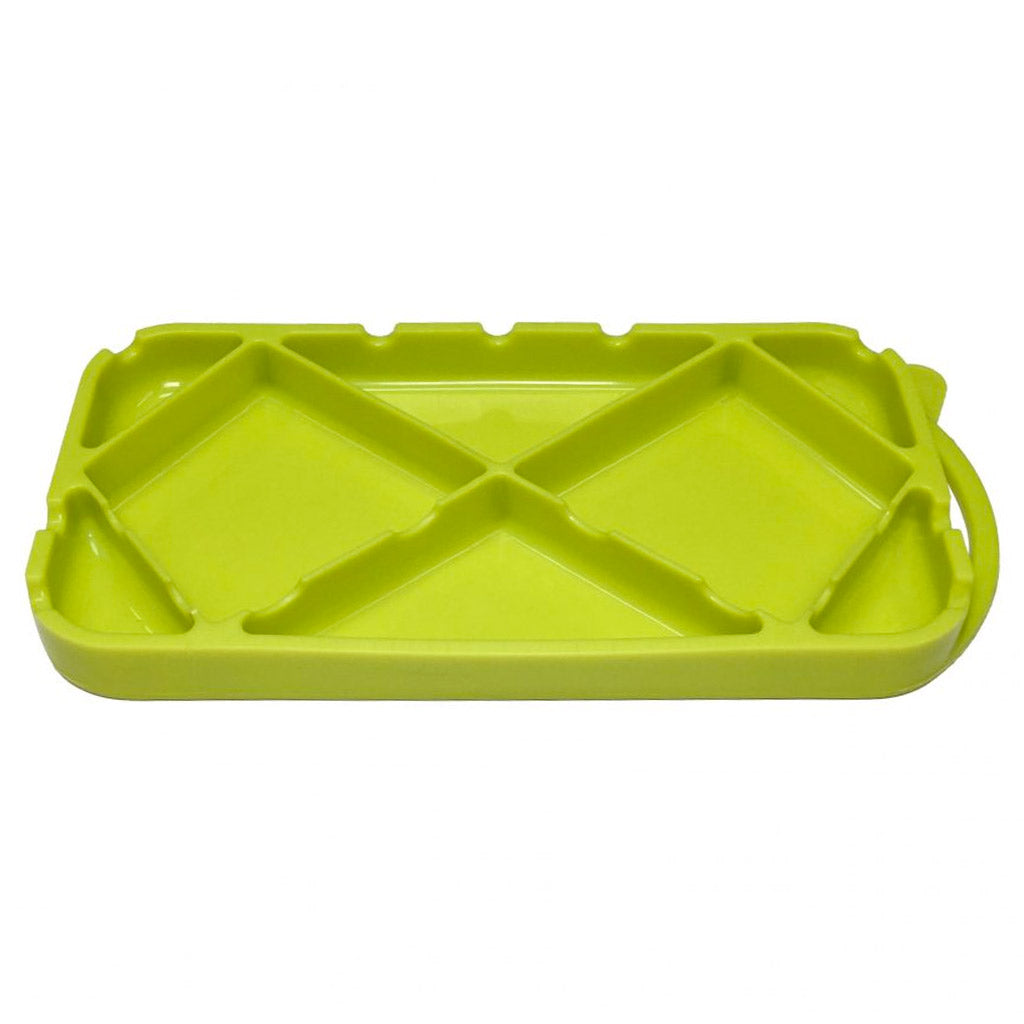 ESCO 80106 GeckoGrip Flexible Silicone Tray 2-Pack with Small &amp; Medium Trays