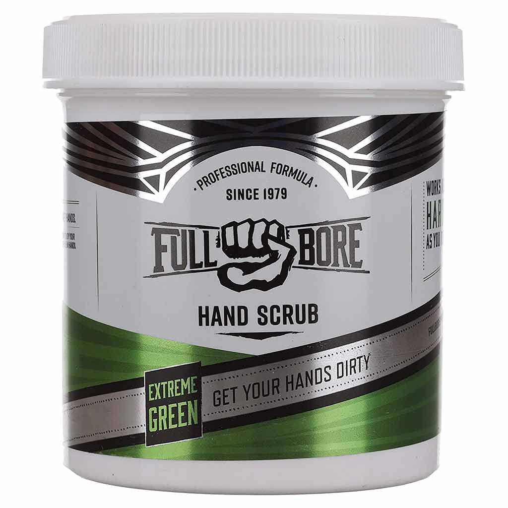 Full Bore | Hand Scrub Extreme Green 16 oz Solvent-Free Mechanic Hand Cleaner Soap (MG-HS-16OZ)