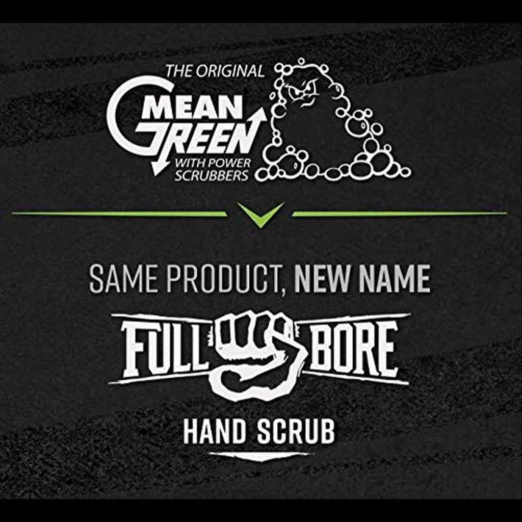 Full Bore | Hand Scrub Extreme Green 16 oz Solvent-Free Mechanic Hand Cleaner Soap (MG-HS-16OZ)