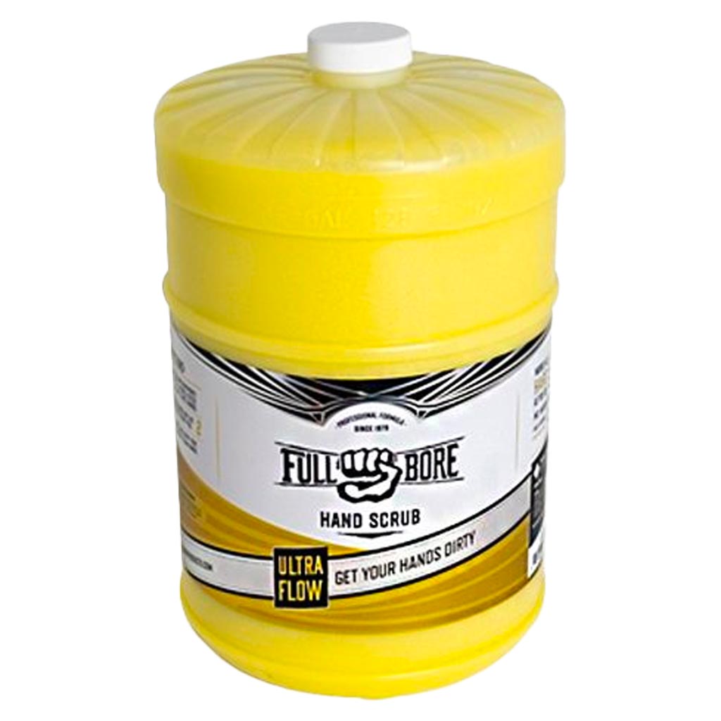 Full Bore Hand Scrub TS1GAL-FT Ultra Flow 1 Gallon Flat Top Solvent-Free Mechanic Hand Cleaner Soap