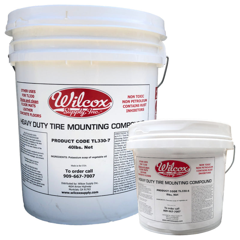Heavy Duty Tire Mounting Compound Lubricant Choose 8 lb or 40 lb Buc