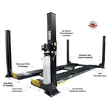 Hofmann | 15K 4-Post Extended Length Alignment Lift Package - Choose Regular or Galvanized (EELR708*PKG)