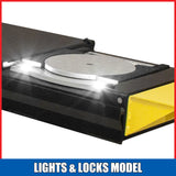 Hofmann | 15K 4-Post Extended Length Alignment Lift Package - Lights & Locking Kit - Choose Regular or Galvanized (EELR708*LLPKG)