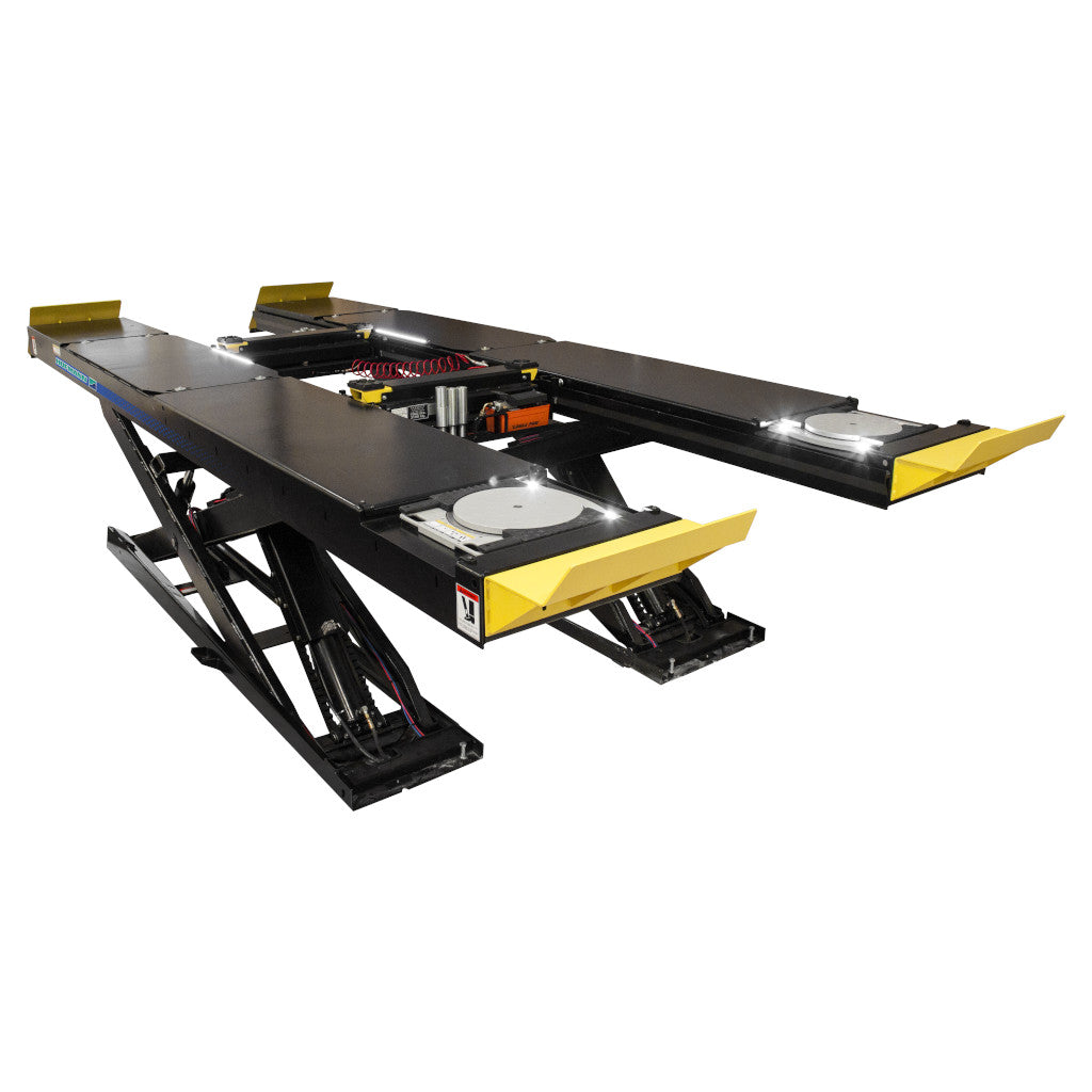 Hofmann | 14K Scissor Standard Bay Alignment Lift Package - Lights & Locks Model  - Choose Surface or Flush Mount  (EELR7**APKG)