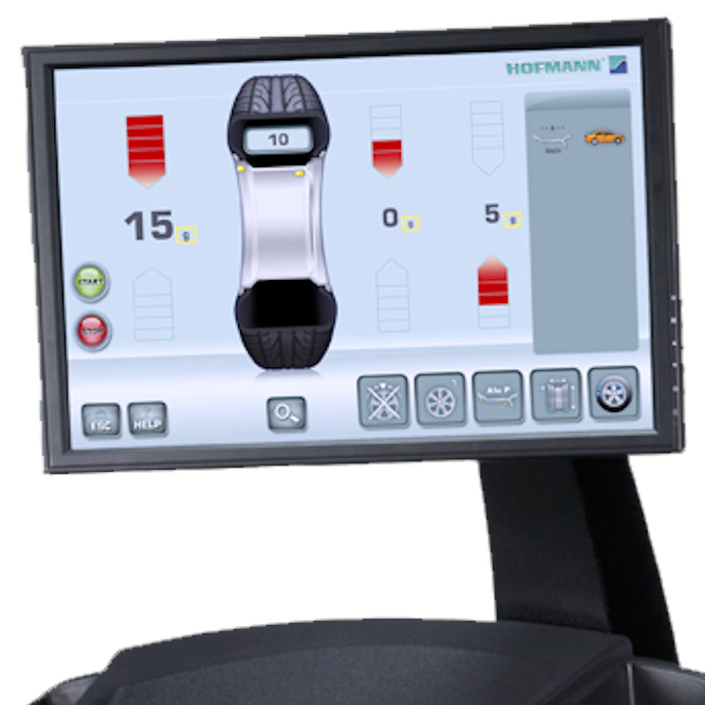 Hofmann Geodyna 7600P Wheel Balancer with Touchscreen Monitor