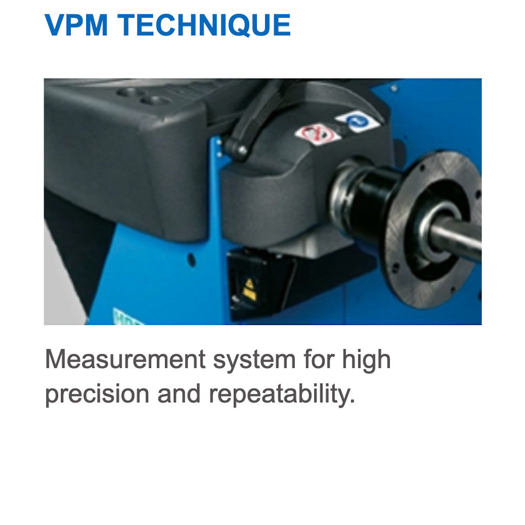 Hofmann | Geodyna 7800P Wheel Balancer with Touchscreen Monitor & Non-Contact Data Entry (EEWB753BEB)