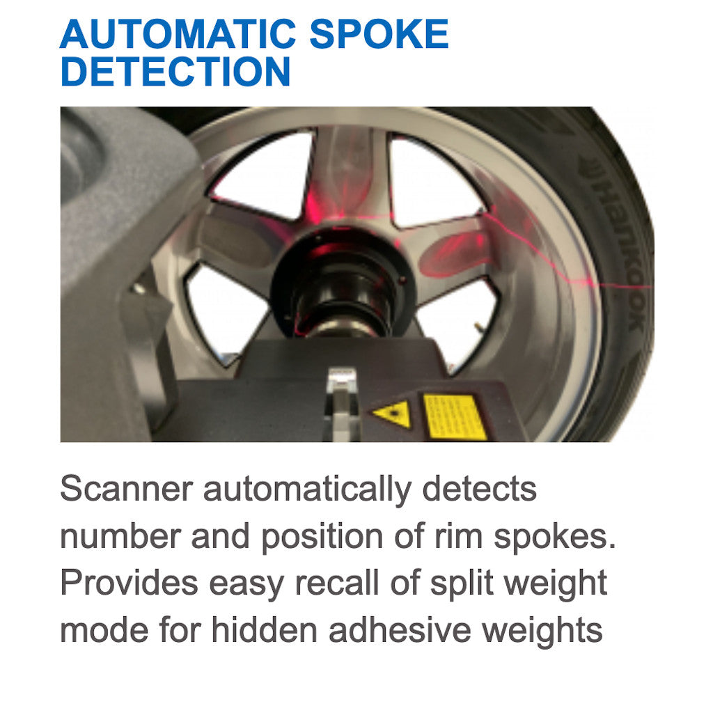 Hofmann | Geodyna 8200P Wheel Balancer with Non-Contact Data Entry & Diagnostic Functions (EEWB766BEA)