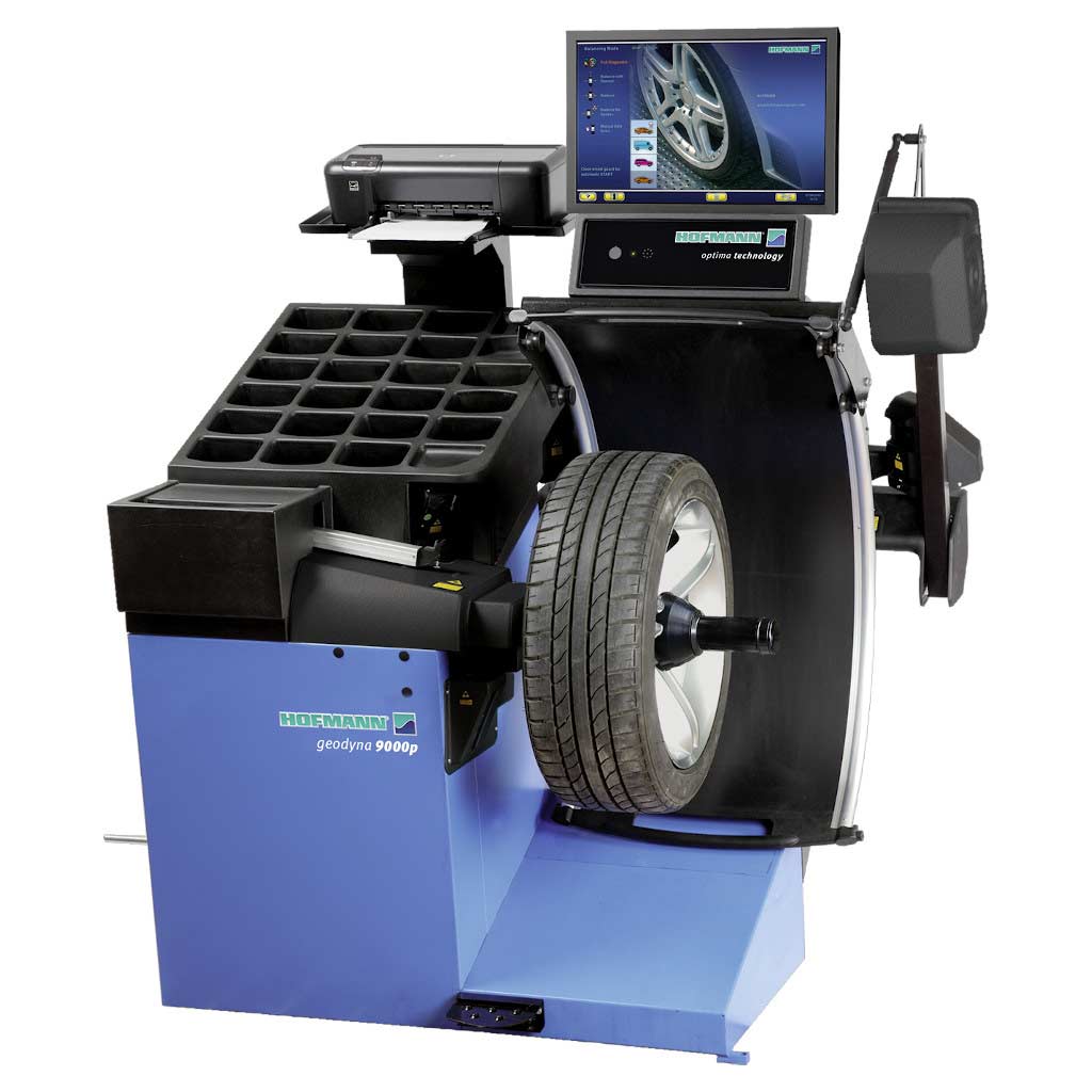 Hofmann | Geodyna 9000P Diagnostic Wheel Balancer with Touchscreen & 3D Camera Technology (EEWB771AP230)