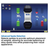 Hofmann | Geodyna 9000P Diagnostic Wheel Balancer with Touchscreen & 3D Camera Technology (EEWB771AP230)