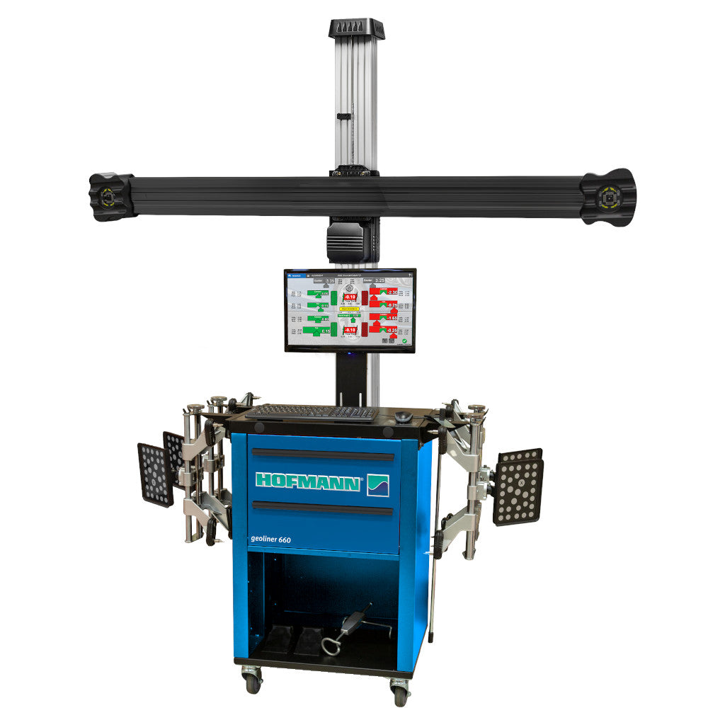 Hofmann Geoliner 660 Imaging Wheel Alignment System with AC200 Clamps