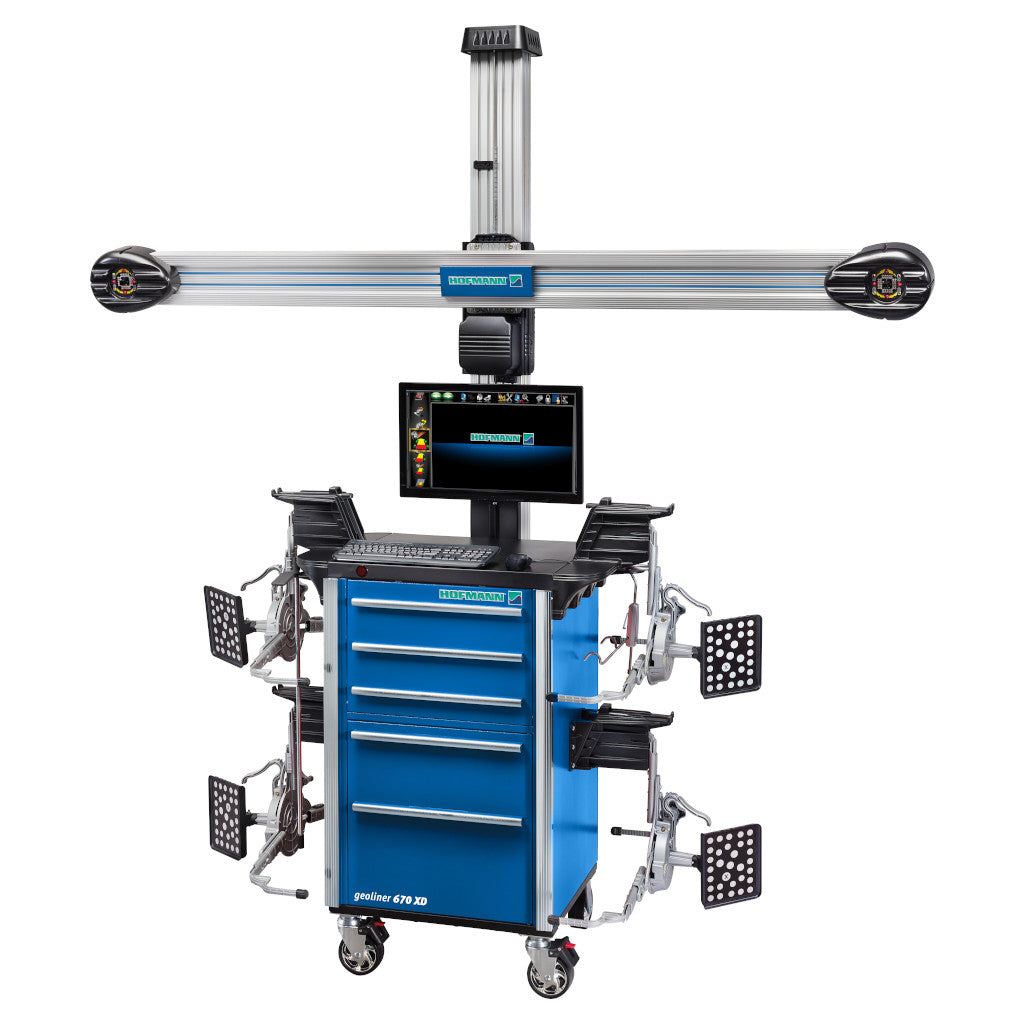 Hofmann Geoliner 670 XD Imaging Wheel Alignment System with AC400 Clamps