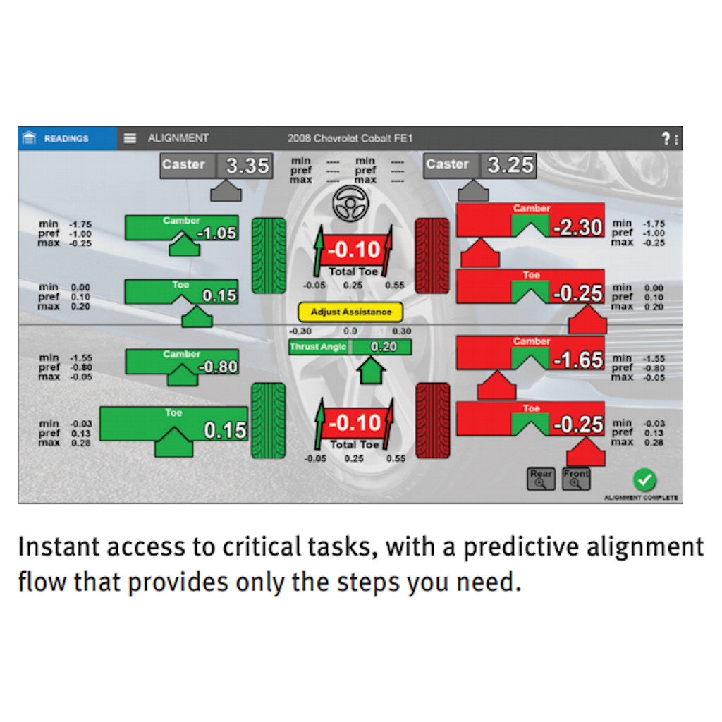 Hofmann Geoliner 770 Mobile Imaging Diagnostic Wheel Alignment System ...