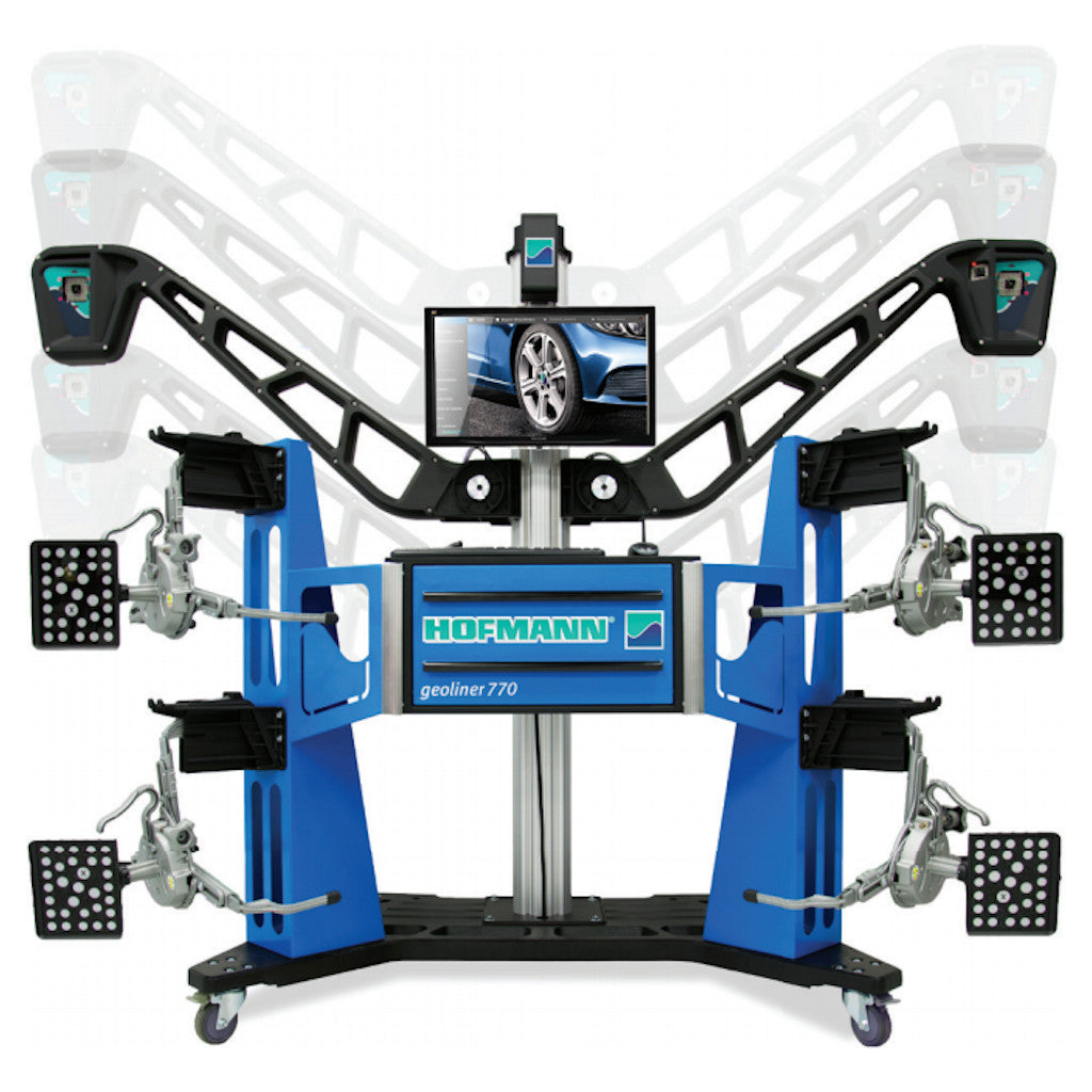 Hofmann | Geoliner 770 Mobile Imaging Diagnostic Wheel Alignment System with AC400 Clamps & VIN Reader (EEWA752BV3)
