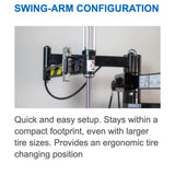 Hofmann | Monty 1675 SmartSpeed Swing-Arm Tire Changer (EEWH779CU1)