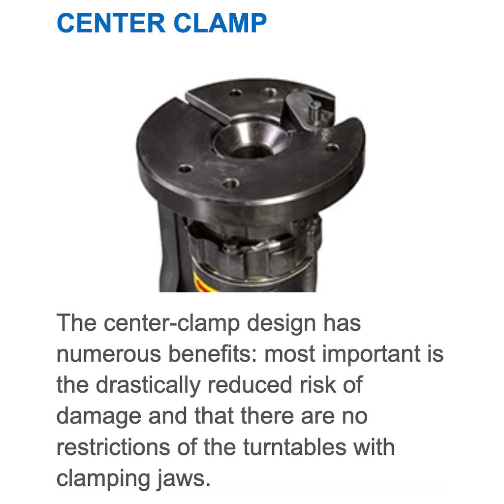 Hofmann | Monty 8100S SmartSpeed Center-Post Swing-Arm Tire Changer (EEWH768AC)