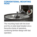 Hofmann | Monty 8100S SmartSpeed Center-Post Swing-Arm Tire Changer (EEWH768AC)