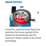Hofmann | Monty 8100S SmartSpeed Center-Post Swing-Arm Tire Changer (EEWH768AC)