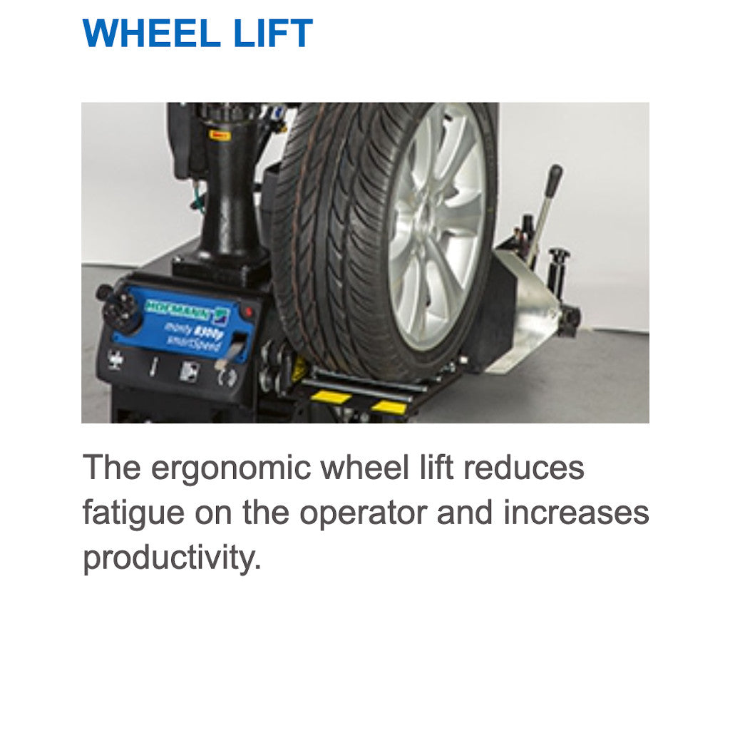 Hofmann | Monty 8100S SmartSpeed Center-Post Swing-Arm Tire Changer (EEWH768AC)