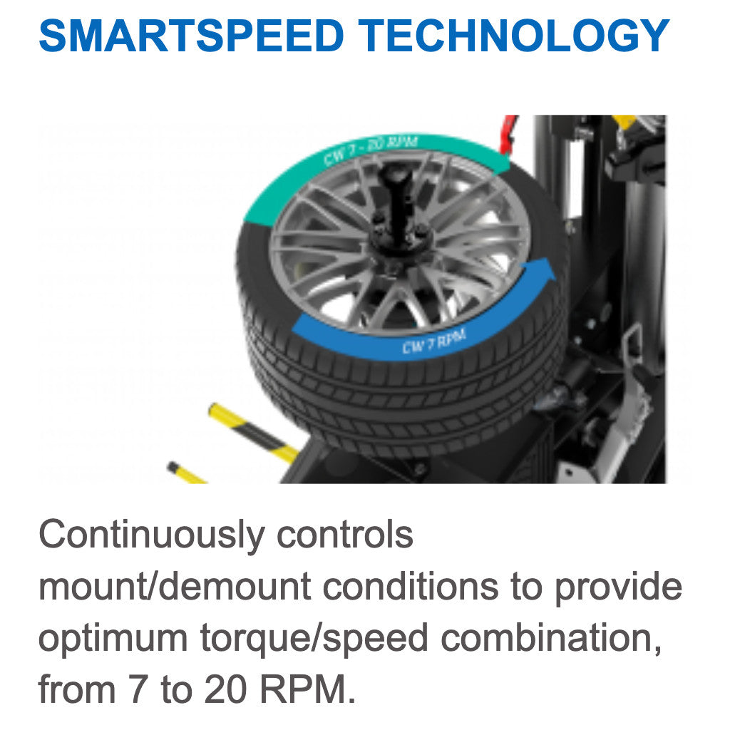 Hofmann | Monty 8700 SmartSpeed Superior Leverless Tire Changer (EEWH770AUA)