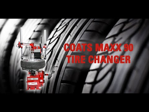 Coats | MAXX 90 Rim Clamp Tire Changer with Leverless Tool Head & Helper Arms - 220V or Air Motor (MAXX90*)