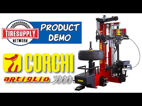 Corghi | Artigilo 5000 Touchless Electric Tire Changer with BPT Helper Assist Arm (AM5000)
