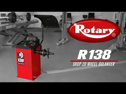 Rotary | Value Combo: R140i Swing Arm Tire Changer & R138 Shop 2D Wheel Balancer (RW138140C)