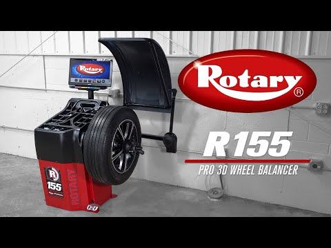 Rotary | Professional Combo: R146RP Swing Arm Tire Changer w/ Helper Arm & R155 Pro 3D Wheel Balancer (RW146155C)