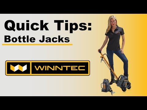 20 Ton Air & Manual Bottle Jack with Return Springs Y432020