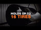 Martins | Standard Mobile Tire Display Rack (MTD-60)