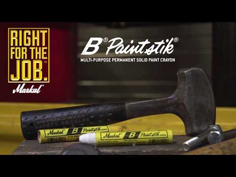 Markal B Paintstik Multiple-Purpose Permanent Solid Paint Crayon. Right for the job. Multiple colors.