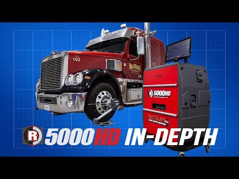 Rotary | CTA Pro 6-CCD Heavy Duty Commercial Truck Wheel Alignment System (R5000HD)